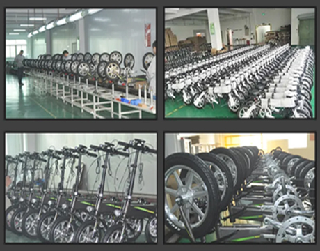 Newly developed electric bicycle R&D and production line